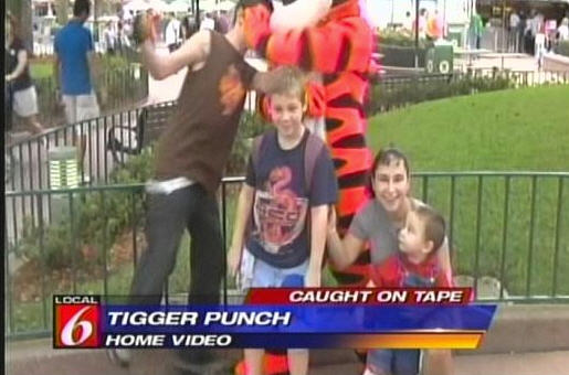 Tigger “Punches” 14 Year-Old Kid, Kid Goes To Hospital