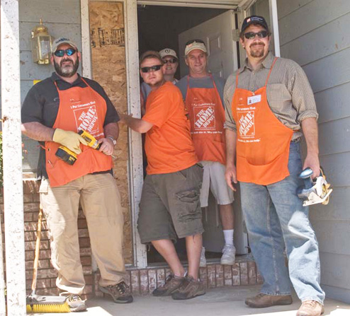 Home Depot Helps With Tornado Damaged House, Just Because