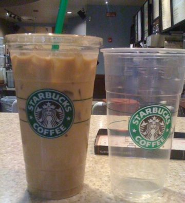 POLL: Do You Need A 31-Ounce Iced Coffee From
Starbucks?