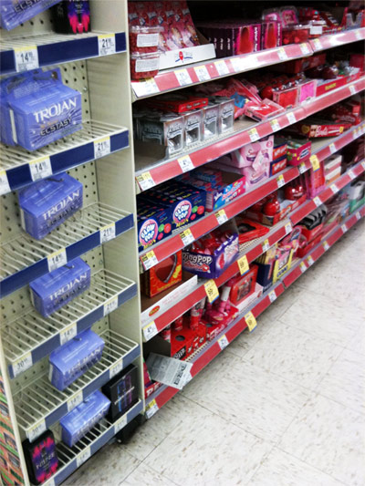 Drugstores Cross-Promoting Chocolate And Condoms For Valentine's