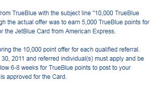 JetBlue Goofs On Rewards Points Offer, Decides To Honor It Anyway