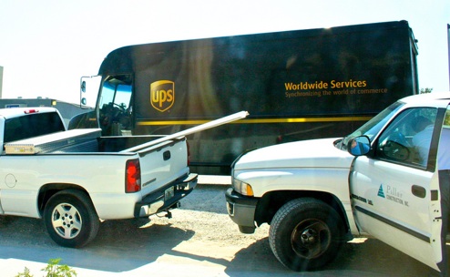 UPS Tells Customer To Pick Up His Package At A Construction Site