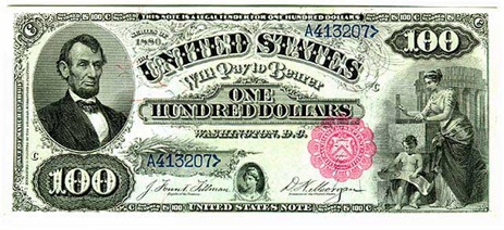 Attention Counterfeiters: Don't Put Lincoln On The $100 Bill Or You Will Be Arrested, Tasered