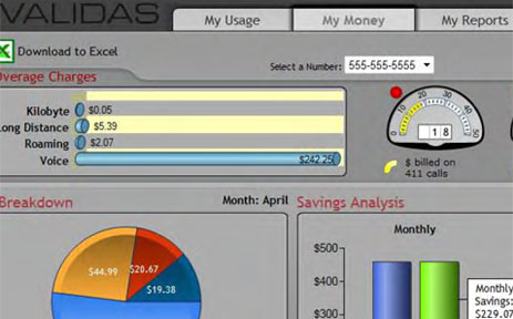 Validas Analyzes Your Cellphone Bill For Potential Savings