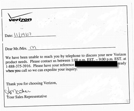 Verizon Loses Your Order, Tries To Install FiOS Without Permission, And Disconnects Your Phone
