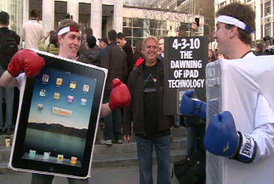 Boxing iPad Takes On The Kindle