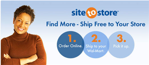 Walmart.com Launches "Site-to-Store" Shipping