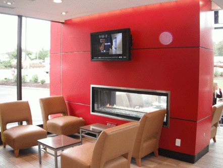 Wendy's Testing "Ultra Modern" Redesign With Digital Menu Boards & Fireplaces