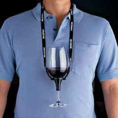 The World Needs These Wine Glass Holder Necklaces
