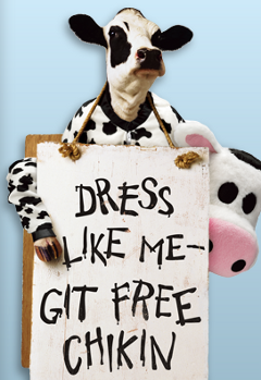Dress Like A Cow On July 13, Get Free Chick-Fil-A