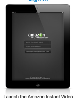 Amazon Launches Video Streaming App For iPad