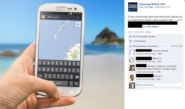 Samsung Asks Rhetorical Question, Gets The Wrong Answer