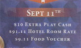 Is This 9/11 Casino Promotion A Nice Tribute, Or Just Tacky?