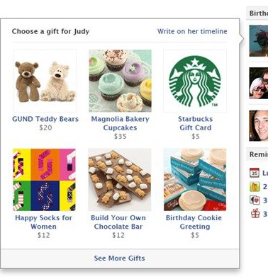 Facebook Hopes You Want To Back Up Your Boring ‘Happy Birthday’ Messages With Actual Boring Gifts