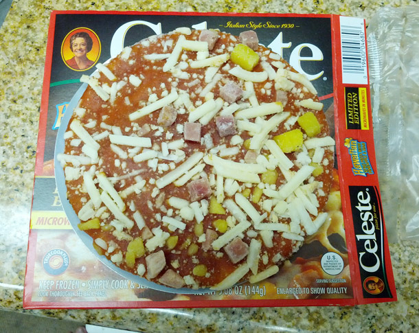 Celeste Hawaiian Pizzas Add Some Pineapple, Still Have Sparse Toppings