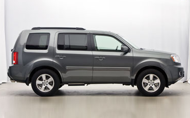 A 2009 Honda Pilot, one of the vehicles involved in the recall.