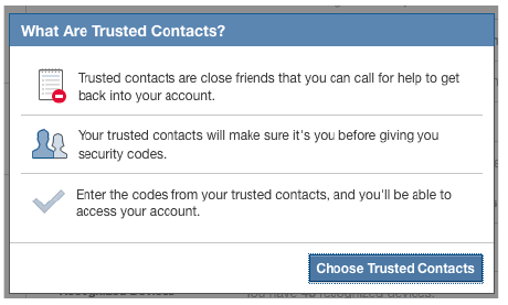 Facebook Lets You Assign ‘Trusted Contacts’ To Help You Access Your Account After Being Locked Out
