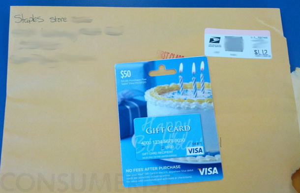 Staples Accuses Me Of Passing Fake Coupon, Sends $50 Apology Gift Card