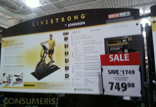 Dick’s Sporting Goods Clearing Out All Livestrong Items For Some Reason