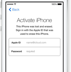 Once the remote kill switch is activated, the user will need to enter the owner's Apple ID and password, even if the SIM card is removed or replaced.