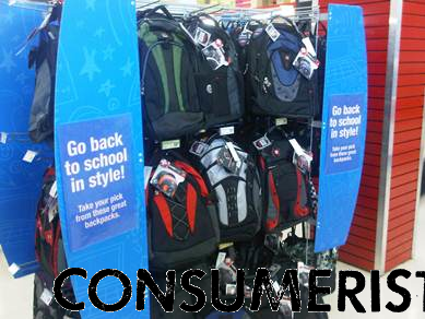 In 2010, a Consumerist reader found this back-to-school display at a Staples in June.