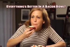 New And Exciting Products: Bacon Bowls Are What They Sound Like