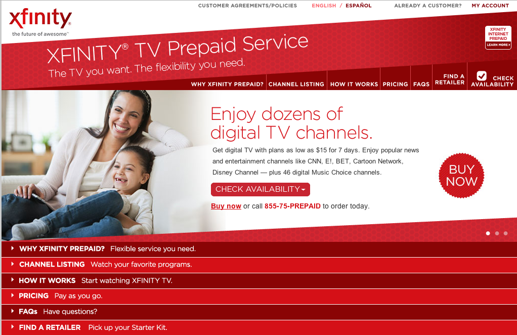 Comcast Now Testing Prepaid Cable Service, But With No Sports Channels Or HD