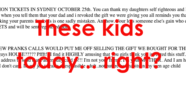 Angry Mom Punishes Daughters, Makes Profit, By Auctioning Off Their One Direction Tickets