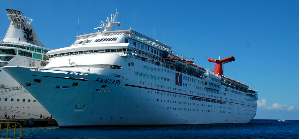 This is NOT the Carnival Triumph, but it is the Carnival Fantasy, which we found to be appropriate since it was a complete fantasy that the plaintiffs were ever on board the Triumph (afagen)
