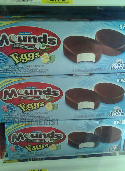 Mystery Solved: Mounds Easter Egg Ice Cream Is Really Old