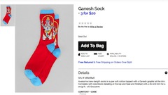 Urban Outfitters Shocks Absolutely No One By Selling, Then Pulling Socks Featuring Hindu Deity