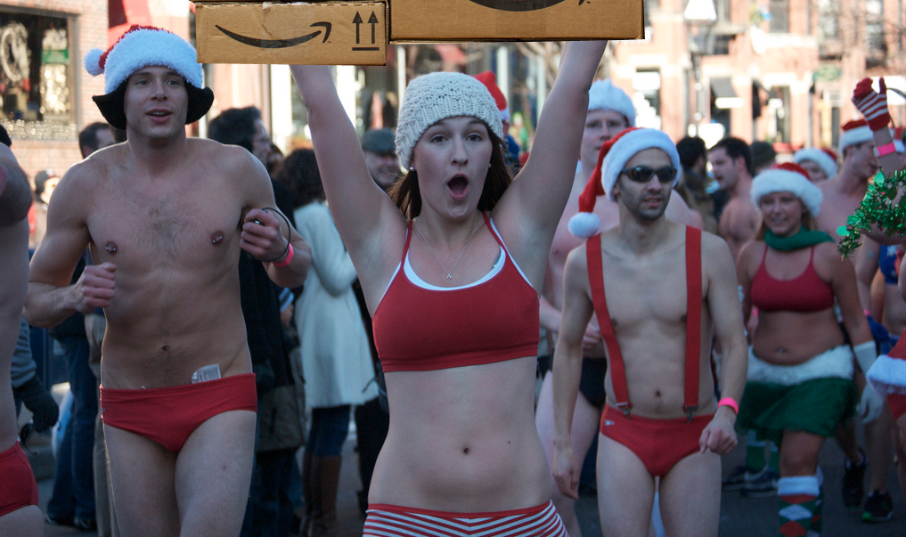 It'll be Christmas all year round when Amazon takes over the North Pole operations from Saint Nick. (Photo: Jaime Chapoy)