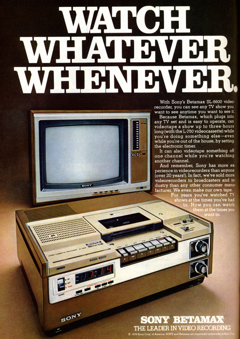 On This Day In 1984, The Supreme Court Saved The VCR From Certain Death