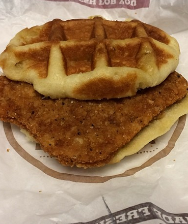 Yes, Burger King Is Now Testing A Chicken & Waffles Sandwich