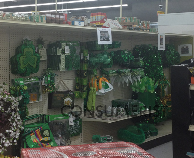 The Wearing Of The Green Starts Two Months Before St. Patrick’s Day At Big Lots