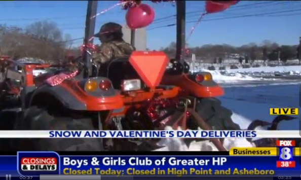 Brave Florists Pioneer Valentine’s Day Deliveries By Tractor, Drone