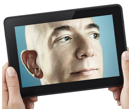 We're just hoping that next week's big announcement is a Kindle that only shows video of Amazon CEO Jeff Bezos, 24/7.