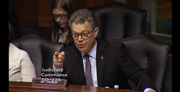 During a Senate Judiciary Committee hearing on Wednesday, Sen. Franken said he "strongly opposes" Comcast's proposed $45 billion purchase of Time Warner Cable.