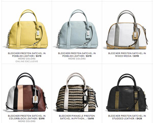 Coach Responds To Falling Profits By Offering Pricier Handbags