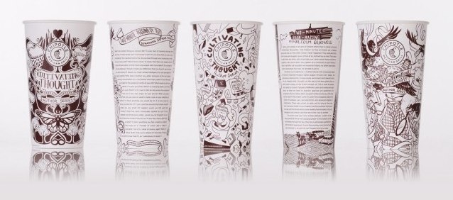 Chipotle’s “Cultivating Thoughts” Cups, Bags Showcased At Yale’s Rare Book Library