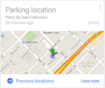 Can’t Remember Where You Parked? Google’s Here To Remind You