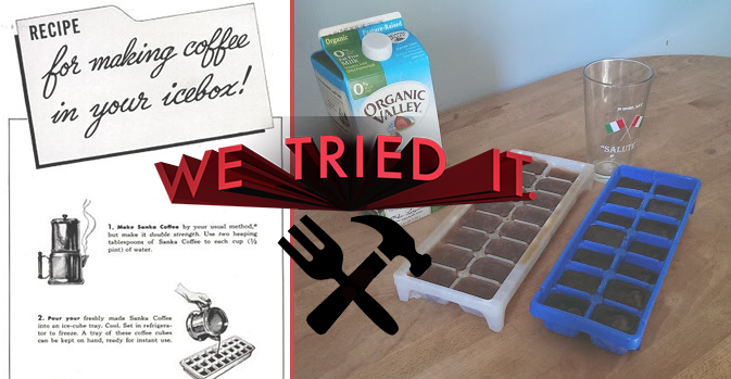 We Tried It: “Making Coffee In Your Icebox” Is A Milky Proposition
