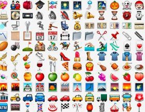 These are old emojis.