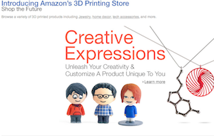 Amazon Launches Marketplace Selling 3D Products Printed On-Demand