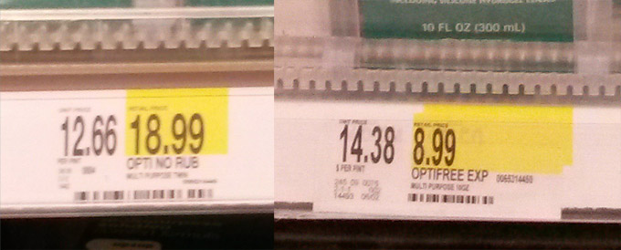 Comparison Shopping At Target Would Be Easier If They Could Do Math