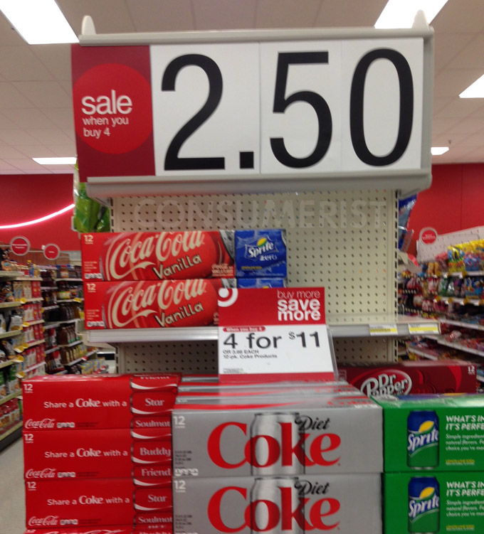 How Much Does Soda Cost At Target? Target Has No Idea