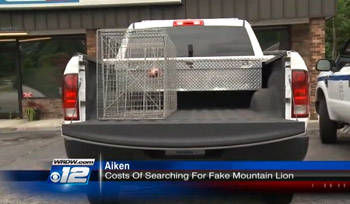 Man Arrested For Calling Police About Imaginary Escaped Mountain Lion