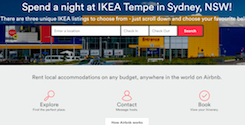 Ever Wanted To Sleep At IKEA? Thanks To Airbnb Now You Can, But Only If You Live In Australia