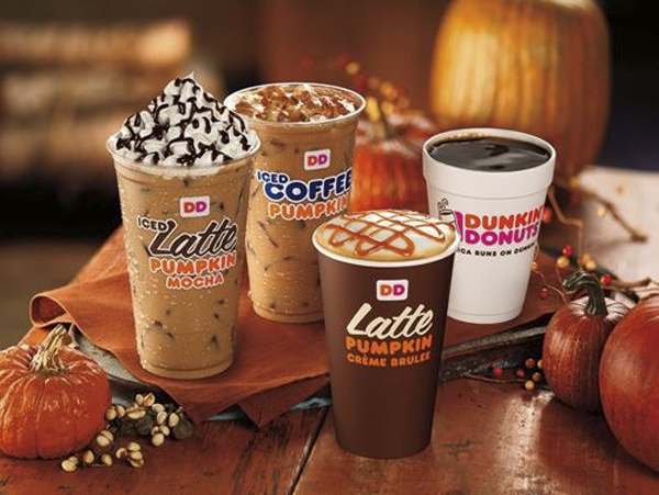 The Pumpkin Crème Brûlée Latte Is Now A Thing At Dunkin’ Donuts