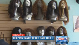 Donations Pour In, Replace Wigs Taken By Lowdown Thief